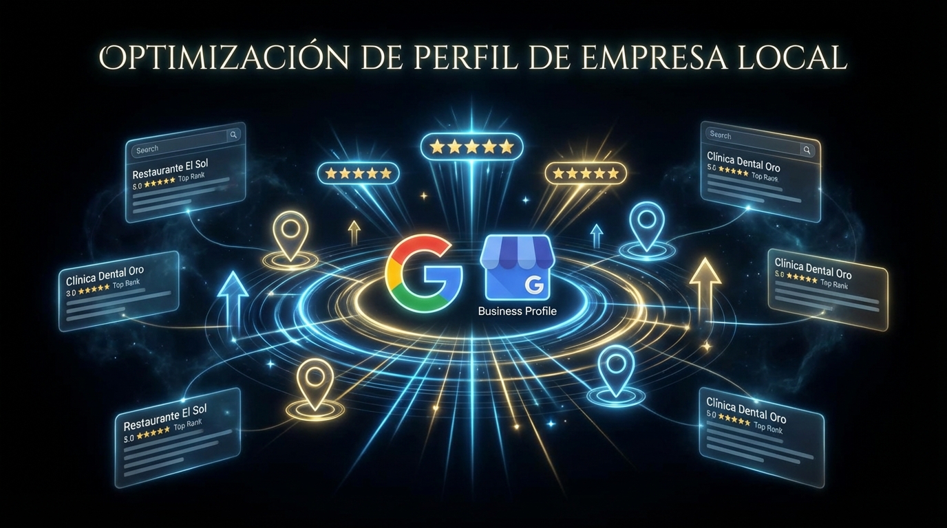 Optimización de perfil de Google Business Profile para negocios locales en Alcoy